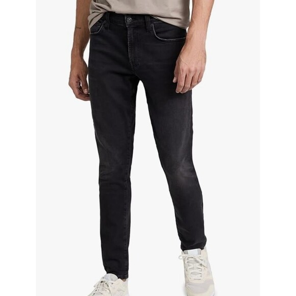 Citizens Of Humanity London Slim Taper Stretch Sateen Pants 32 Dark Storm NWT